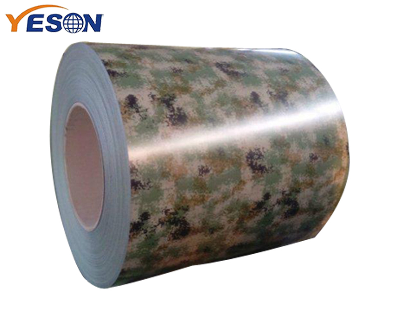  camouflage color coated steel coil