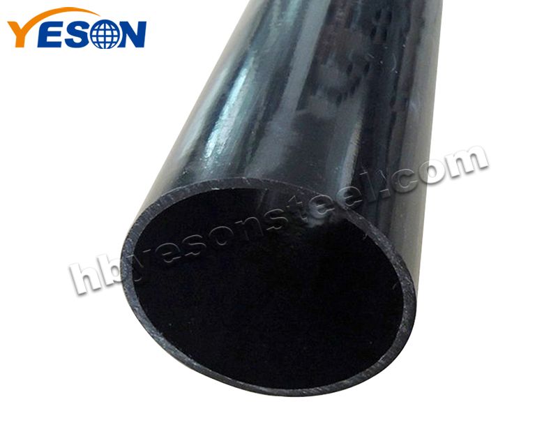 Black steel round pipe