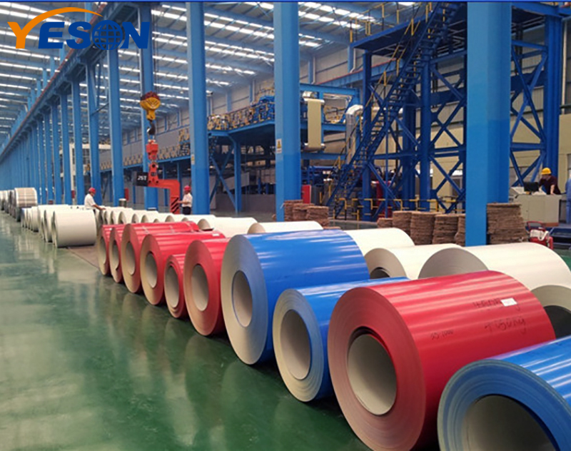The application of color coated coil