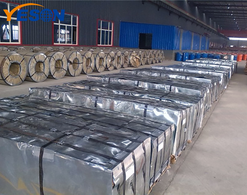 What is the use of spangles on Hot Dip Galvanized Steel Sheet?