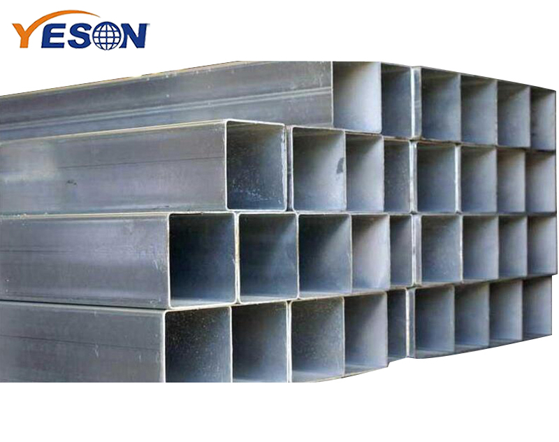 Analyze the difference between hot and cold galvanized square pipe