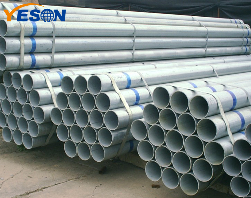 Galvanized steel pipe has good corrosion resistance