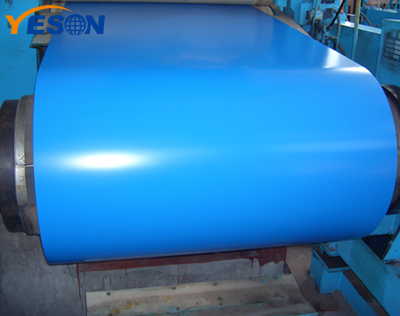 What are the application details of color coated steel coil
