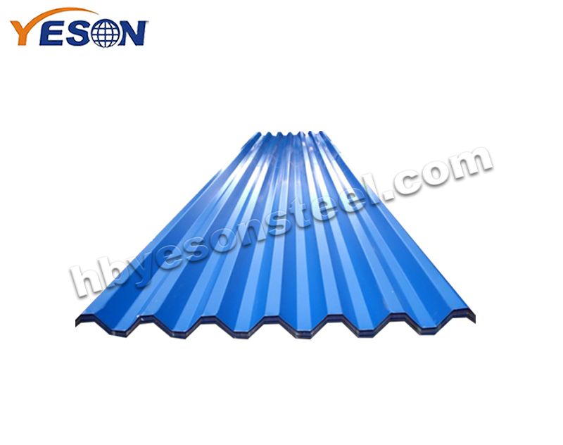 Color corrugated roof  steel sheet 